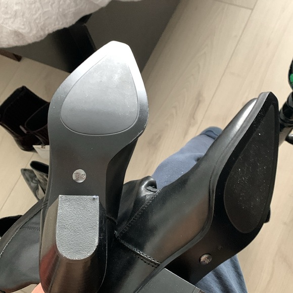 Cowboy leather brand new boots Zara - Picture 2 of 5